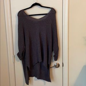 Waffle knit sweater size small